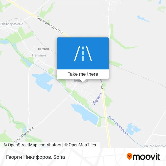 Карта Георги Никифоров