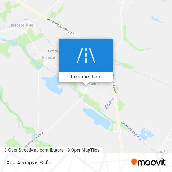 Хан Аспарух map