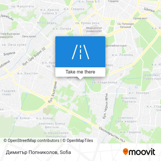 Карта Димитър Попниколов