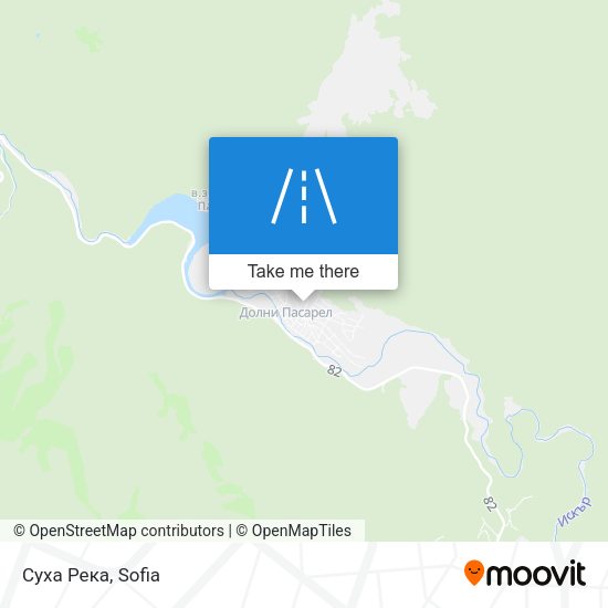 Суха Река map