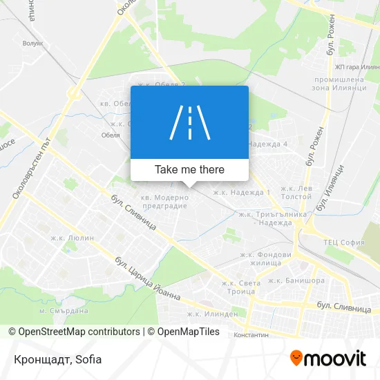 Карта Кронщадт