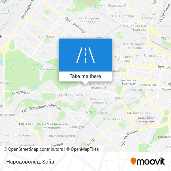 Карта Народоволец