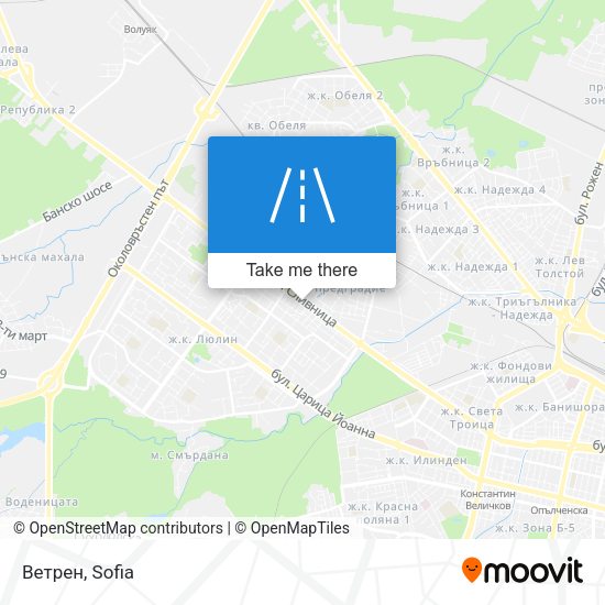 Ветрен map