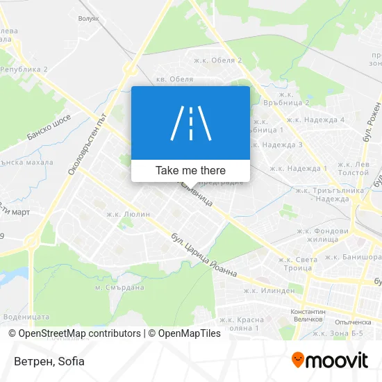 Ветрен map