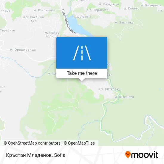 Карта Кръстан Младенов