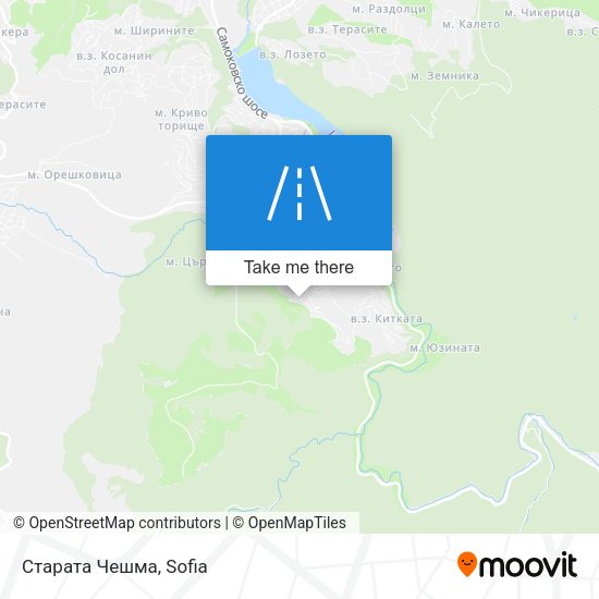 Старата Чешма map