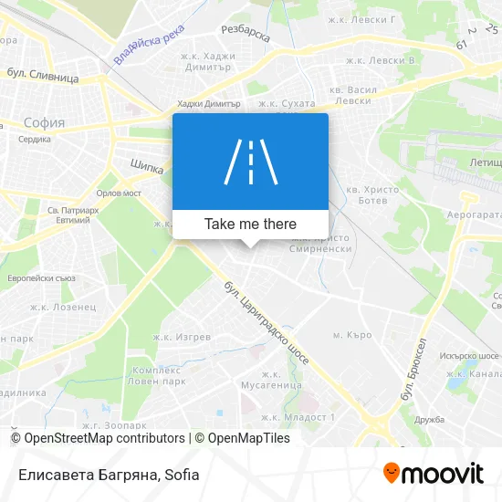 Карта Елисавета Багряна