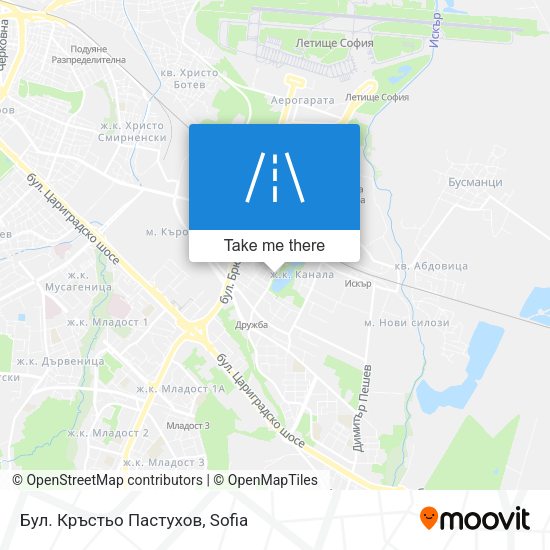 Бул. Кръстьо Пастухов map