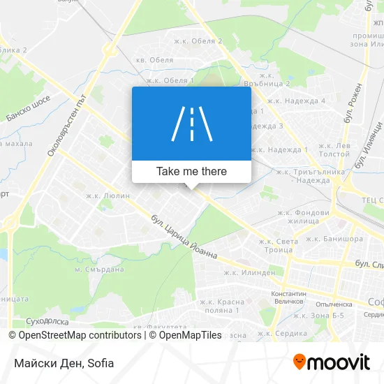 Карта Майски Ден