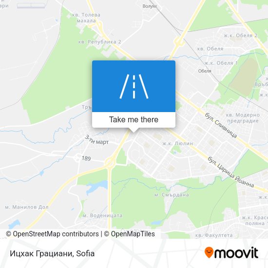 Ицхак Грациани map