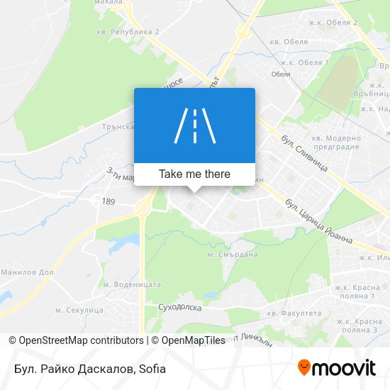 Бул. Райко Даскалов map