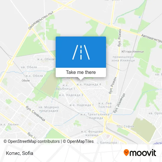 Карта Котис