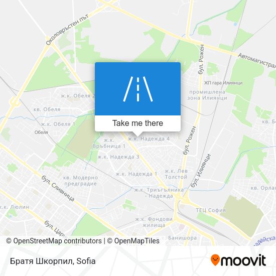 Братя Шкорпил map