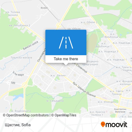 Карта Щастие