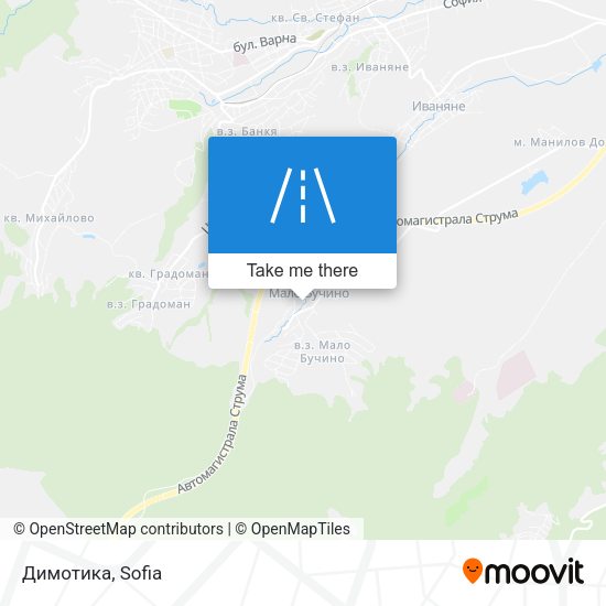 Димотика map