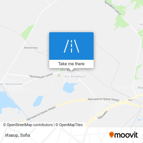 Извор map