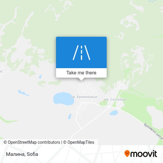 Карта Малина