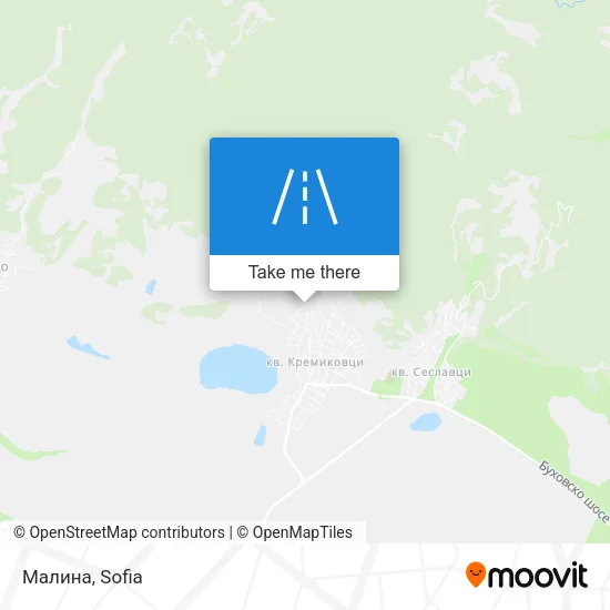 Карта Малина