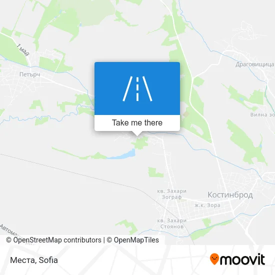 Карта Места