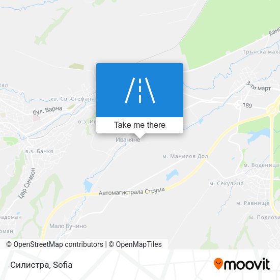 Силистра map
