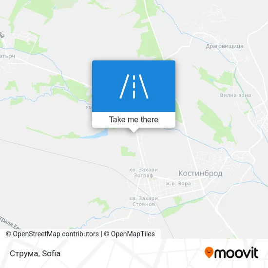 Карта Струма