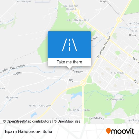 Братя Найденови map