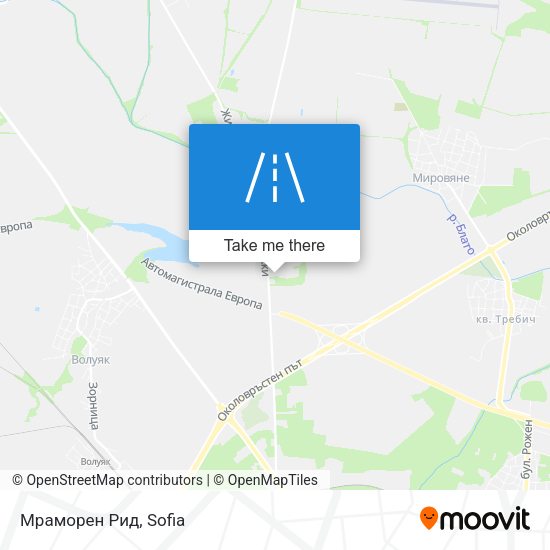 Мраморен Рид map