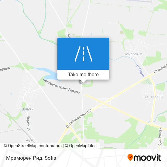 Мраморен Рид map