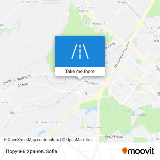 Поручик Хранов map