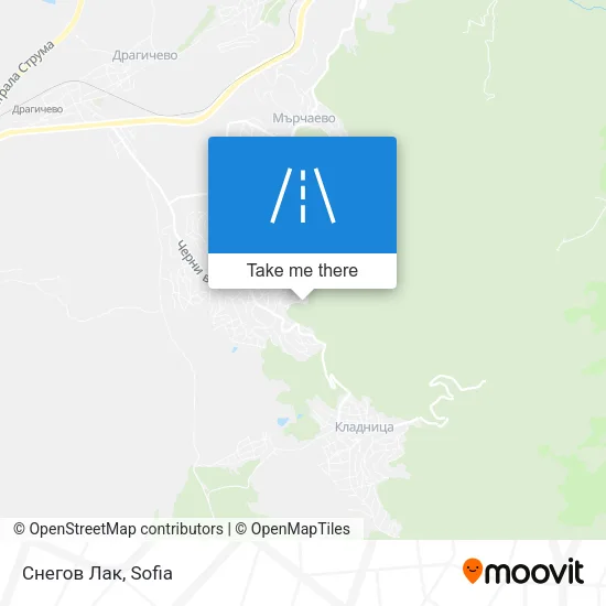 Карта Снегов Лак