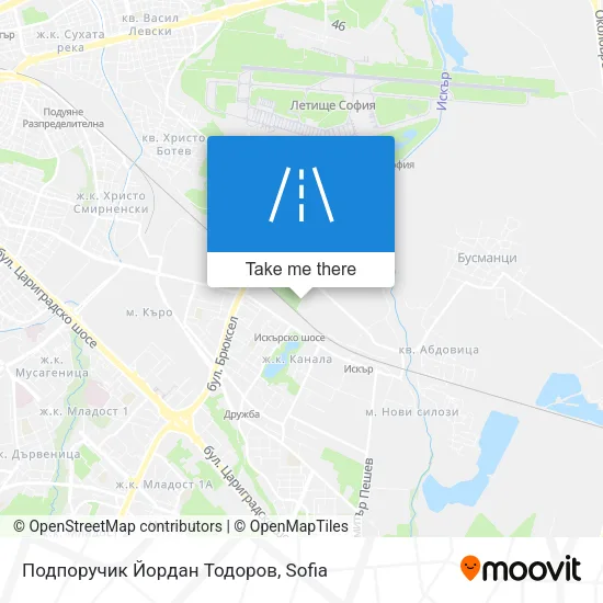 Карта Подпоручик Йордан Тодоров