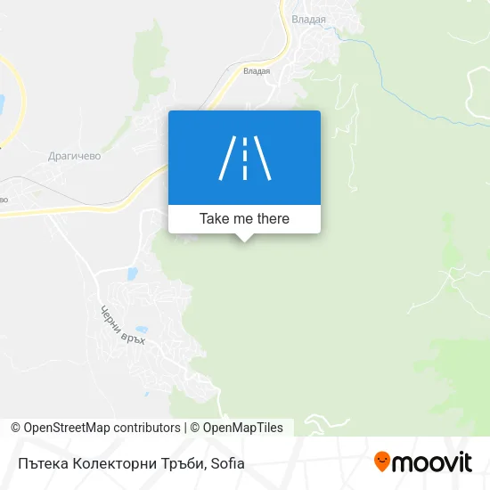 Карта Пътека Колекторни Тръби