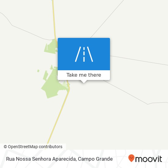 Mapa Rua Nossa Senhora Aparecida