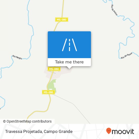 Travessa Projetada map