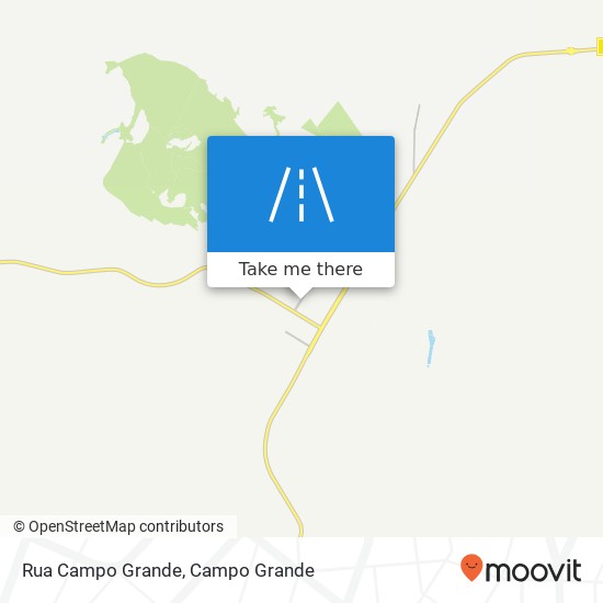 Mapa Rua Campo Grande