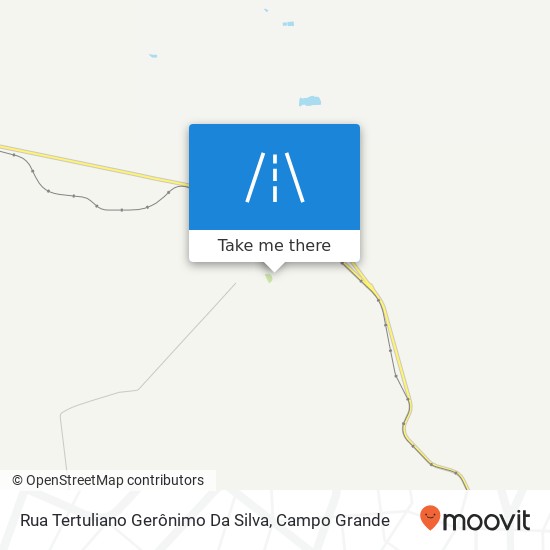 Rua Tertuliano Gerônimo Da Silva map