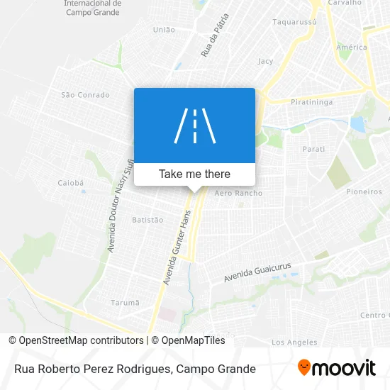 Rua Roberto Perez Rodrigues map
