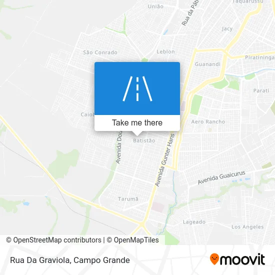 Rua Da Graviola map