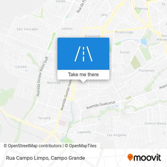 Rua Campo Limpo map