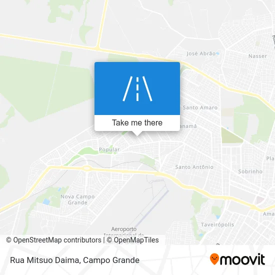 Rua Mitsuo Daima map