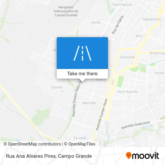 Rua Ana Alvares Pires map