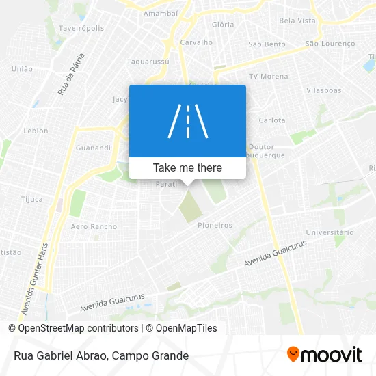 Rua Gabriel Abrao map