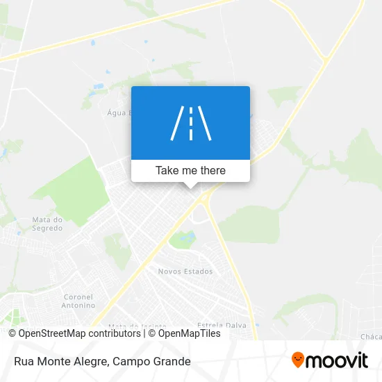 Rua Monte Alegre map