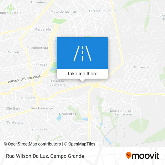 Rua Wilson Da Luz map