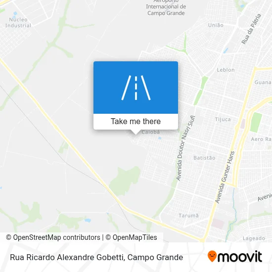 Rua Ricardo Alexandre Gobetti map