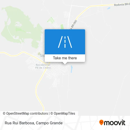 Rua Rui Barbosa map