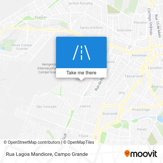 Rua Lagoa Mandiore map