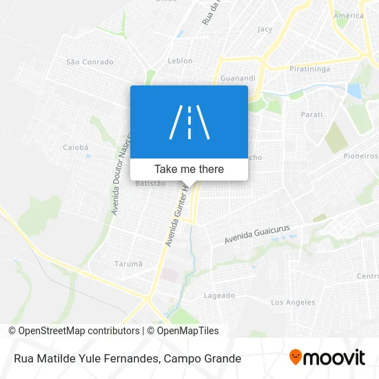 Rua Matilde Yule Fernandes map