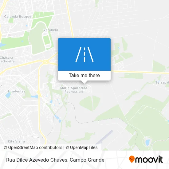 Rua Dilce Azevedo Chaves map