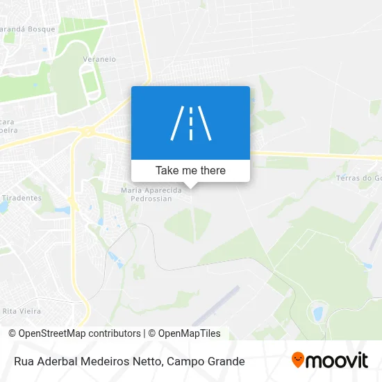 Rua Aderbal Medeiros Netto map